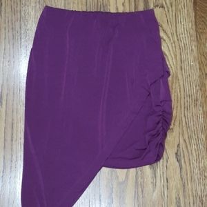 Purple skirt